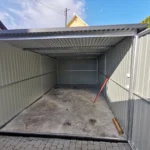 Garaże blaszane blaszak 3×5 Czarny 9005 profil3