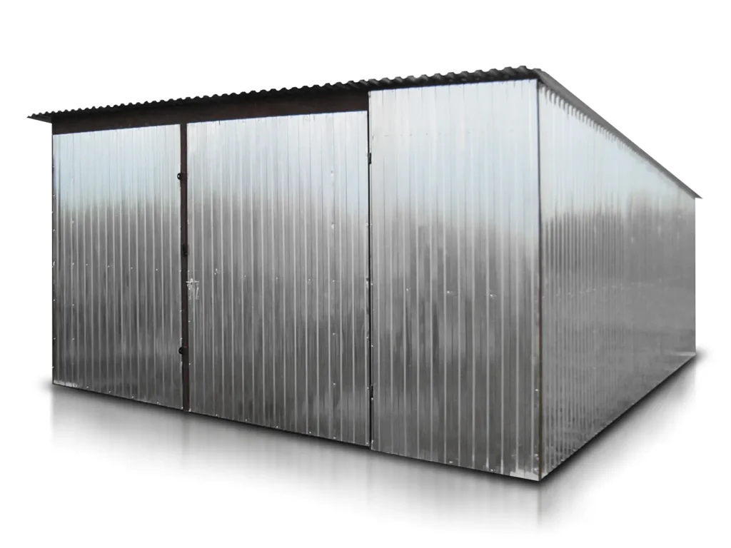 garaż blaszany 4×5 blaszak garaże blaszane blaszaki