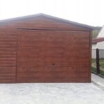 Garaze-blaszane-blaszak-4×6-orzech-zloty-dab-Dlugosc-6-m