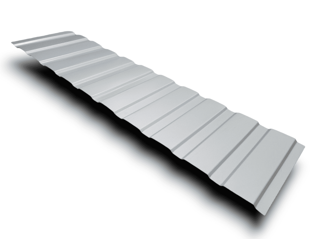 Panel T-7 kolor aluminium połysk ral9006