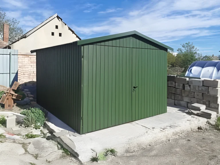alt="garaż blaszany garaże blaszane 3x3m blaszaki blaszak"
