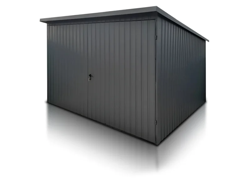 alt="Garaże blaszane 3x3m blaszaki garaż blaszany blaszak"
