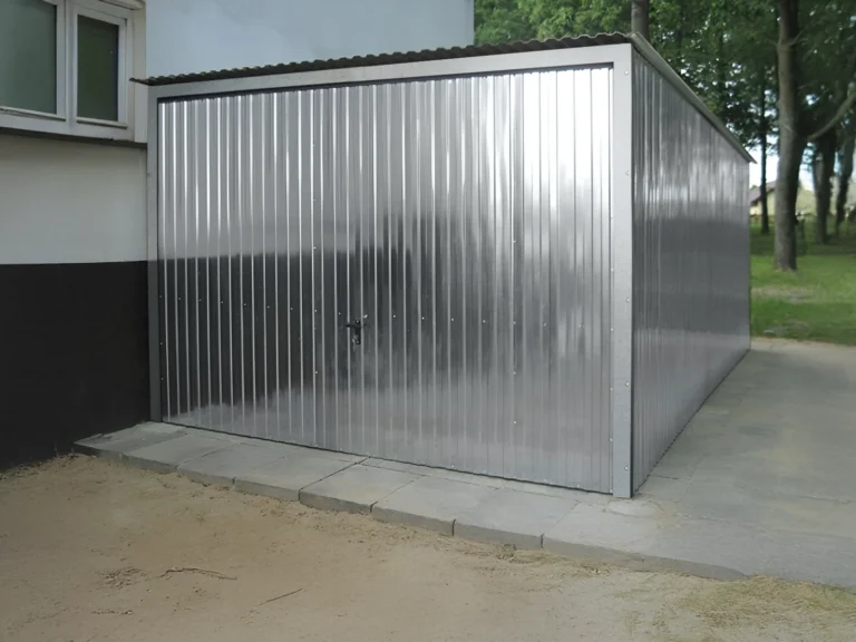 alt="garaż blaszany blaszak garaże blaszane 3x5m blaszaki"