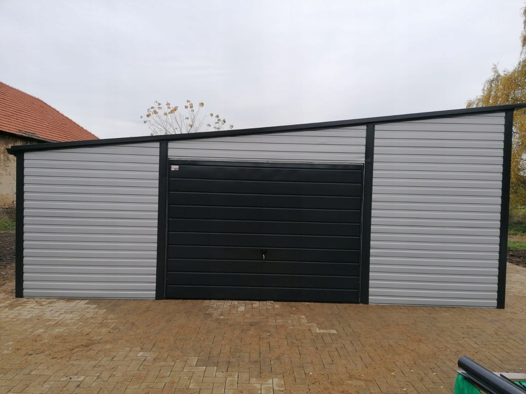 GARAZ-BLASZANY-7x7-Aluminium-Anthracite-Grey-Kod-producenta-garaz-7x7-podwojny