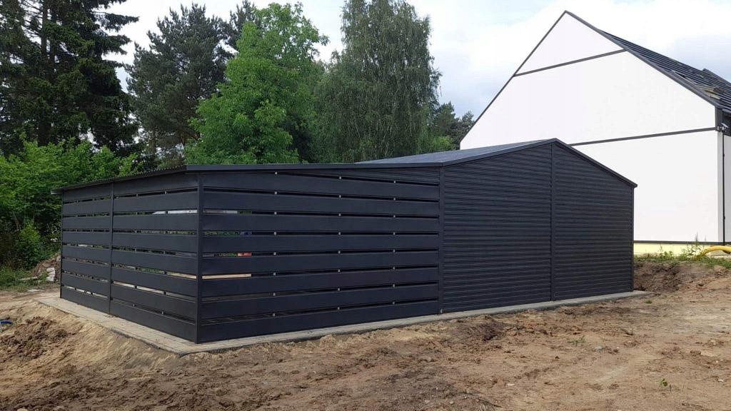 Garaz-blaszany-6×5-8-brama-segmentowa-Wiata-Liczba-bram-1