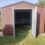 Garaz-blaszany-w-kolorze-z-palety-RAL-Dlugosc-6-m