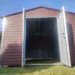 Garaz-blaszany-w-kolorze-z-palety-RAL-Szerokosc-3-4-m