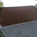 Garaze-blaszane-blaszak-8×6-3-kolor-orzech-Marka-inna