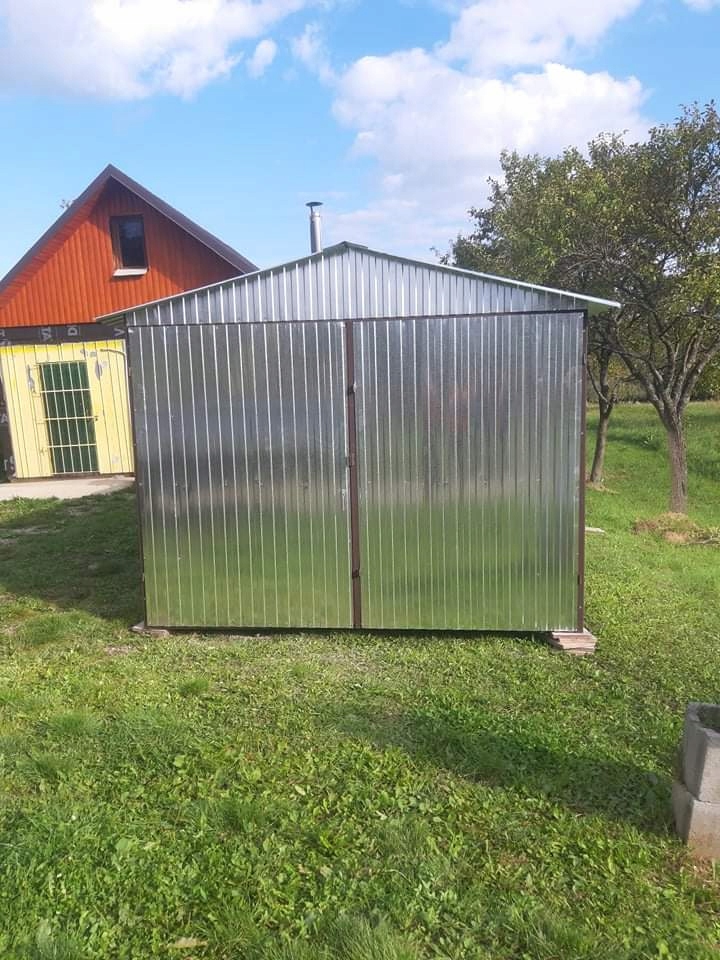 Garaze-blaszane-blaszak-blaszaki-ocynk-3x4-3x5-Szerokosc-3-m