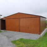 Garaze-blaszane-blaszak-drewnopodobne-zloty-dab6x5-Dlugosc-5-m