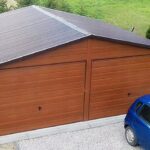 Garaze-blaszane-blaszak-drewnopodobny-6-x-5-m-Material-wykonania-metal