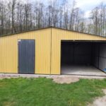 Garaze-blaszane-blaszak-garaz-6×5-brama-kolor-RAL-Dlugosc-6-m