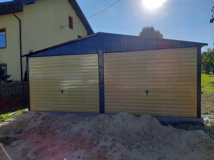 Garaze-blaszane-blaszak-podwojny-6x5-m-dwuspadowy-Szerokosc-6-m