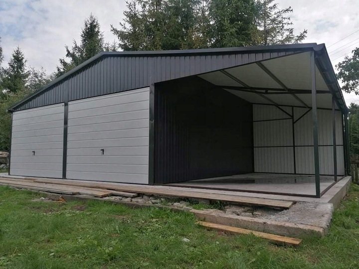 Garaze-blaszane-blaszak6x5-3-drewnopodobne-premium-Dlugosc-5-m