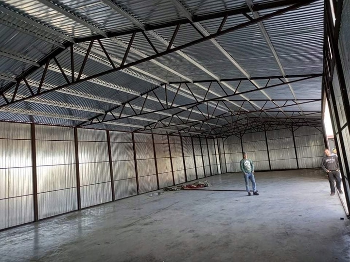 Garaze-blaszane-blaszaki-hala-wiata-magazyn-10x27m-Dlugosc-27-m