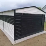 garaze-blaszane-blaszak-4-x-6-bialy-czarny-marka-liderstal-673361d322274